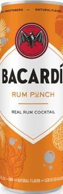 Bacardi Rum Punch RTD 355ml (4 pack cans)