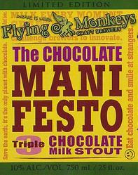 Flying Monkeys Chocolate Manifesto 16oz Cans