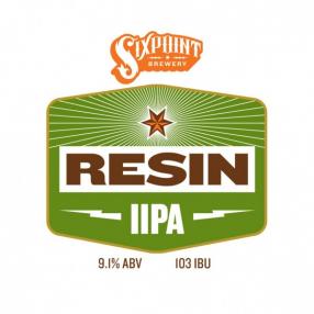 Sixpoint Resin Double IPA  12oz Cans