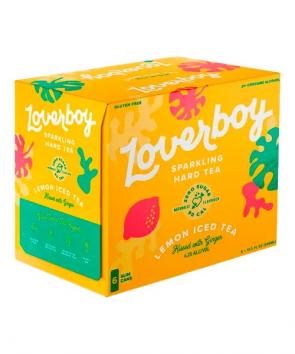 Loverboy Black Tea Lemon 12oz Cans