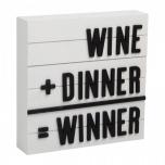 Winner Wooden Sign - Stand Alone 7x7 0