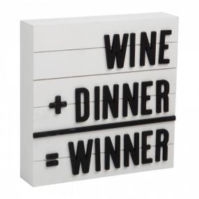 Winner Wooden Sign - Stand Alone 7x7